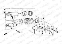 F-22 REAR SHOCK ABSORBER