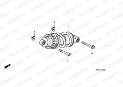 F-22 REAR SHOCK ABSORBER