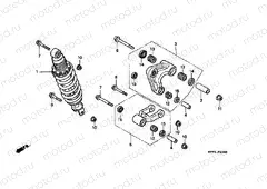 F-22 REAR SHOCK ABSORBER