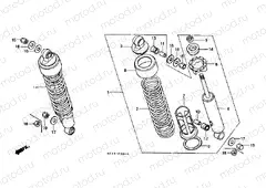 F-22 REAR SHOCK ABSORBER