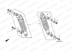 F-22 REAR SHOCK ABSORBER