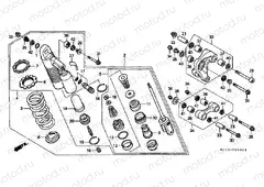 F-22 REAR SHOCK ABSORBER