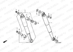 F-22 REAR SHOCK ABSORBER