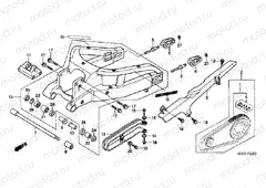 F-22 SWING ARM (CBR600RR3 / 4)