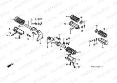 F-23-1 FOOTREST (VT1100C2)