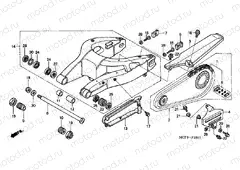 F-23-1 SWING ARM (VTR1000SP2 / 3/4/5/6)