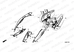 F-23-10 REAR COWL / HEAT GUARD