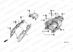 F-23-10 REAR ENGINE HOUSING / TRUNK