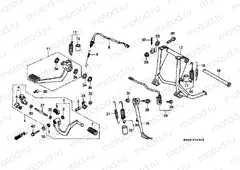 F-23 PEDAL / SUPPORT