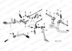 F-23 PEDAL / SUPPORT