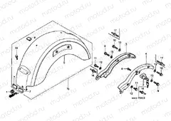 F-23 REAR FENDER