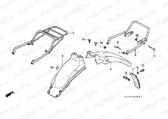 F-23 REAR FENDER