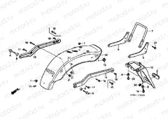 F-23 REAR FENDER