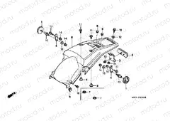 F-23 REAR FENDER (CM)