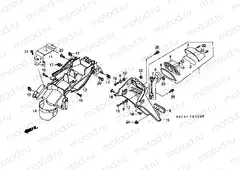 F-23 REAR FENDER / REAR LAMP