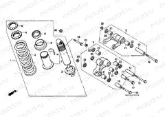 F-23 REAR SHOCK ABSORBER