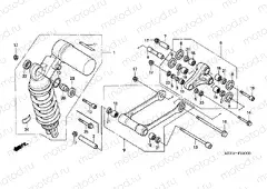 F-23 REAR SHOCK ABSORBER