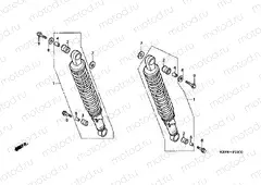 F-23 REAR SHOCK ABSORBER