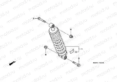F-23 REAR SHOCK ABSORBER
