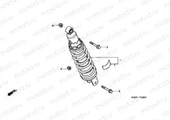 F-23 REAR SHOCK ABSORBER (CB600F2 / F22)