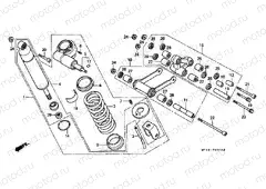 F-23 REAR SHOCK ABSORBER (VFR750FL / FM)