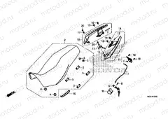 F-23 SEAT / REAR HANDLE