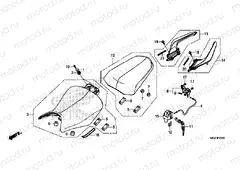 F-23 SEAT / REAR HANDLE