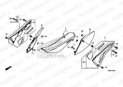 F-23 SEAT & SIDE COVER
