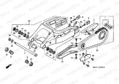 F-23 SWING ARM (VTR1000SPY / 1)