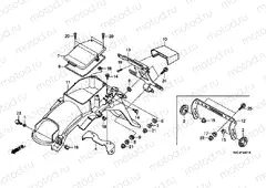 F-24-1 REAR FENDER (GLH125SH)