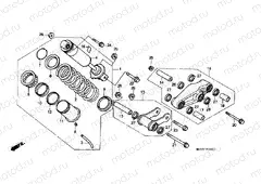 F-24-1 REAR SHOCK ABSORBER (CBR500FK / FL / FM)