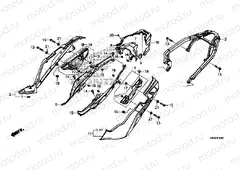 F-24-1 SIDE COVER & REAR CARRIER