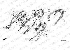 F-24-1 SIDE COVER & REAR CARRIER