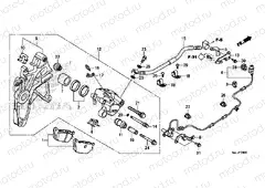 F-24 REAR BRAKE CALIPER