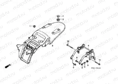 F-24 REAR FENDER