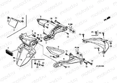 F-24 REAR FENDER