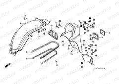 F-24 REAR FENDER