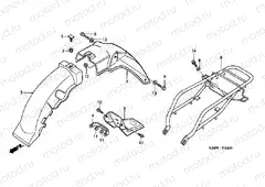 F-24 REAR FENDER