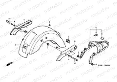F-24 REAR FENDER