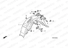 F-24 REAR FENDER (CGR125SH5, B)