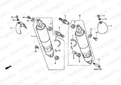 F-24 REAR SHOCK ABSORBER