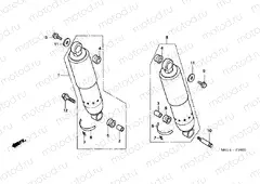 F-24 REAR SHOCK ABSORBER