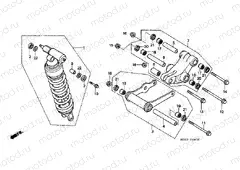 F-24 REAR SHOCK ABSORBER