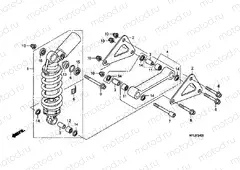 F-24 REAR SHOCK ABSORBER