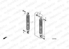 F-24 REAR SHOCK ABSORBER
