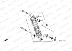 F-24 REAR SHOCK ABSORBER