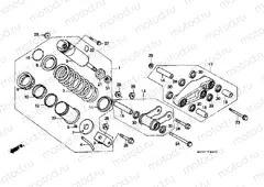 F-24 REAR SHOCK ABSORBER (CBR500FH / FJ)