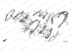F-24 SIDE COVER & REAR CARRIER