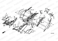 F-24 SIDE COVER / REAR ENGINE COVER