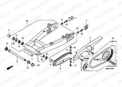 F-24 SWING ARM / CHAIN CABINET